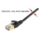 CAT7 Ethernet Patch Lead - BLACK