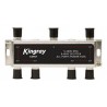 KINGRAY 6 Way All Ports Power Pass Splitter