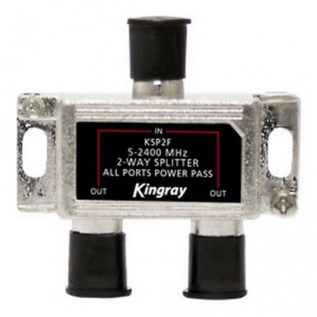 KINGRAY 2 Way F-TYPE SPLITTER 5-2400MHz