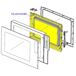 Sharp Microwave Internal Glass for Door