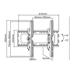 Universal Television Wall Bracket 37-70inch