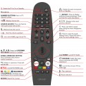 LINSAR TV Remote for LS82UHDNF / LS65UHDNF / LS70UHDNF
