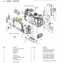 ILCE-9 Sony Camera Exploded Diagram