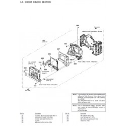 ILCE-9 Sony Camera Exploded Diagram