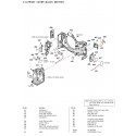 ILCE-9 Sony Camera Exploded Diagram
