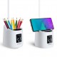 Home/Office LED Desk Lamp with Holder, Clock, Date and Temperature
