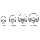 Sony Ear Bud for TRANSPARENT MILKY WHITE