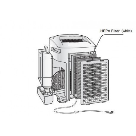 Sharp Air Purifier HEPA Filter for KCA50JW