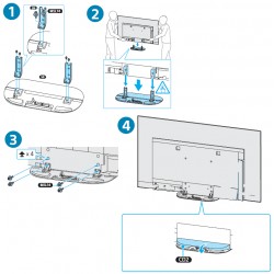Sony Television Stand for KD55A9G