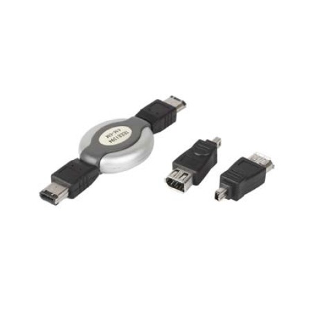 Firewire (i-Link/DV) Cable 4pin to 6pin 2 Meter