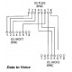 CAT5e Double Adaptor - Data to Voice