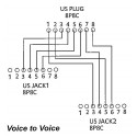 CAT5e Double Adaptor - Voice to Voice