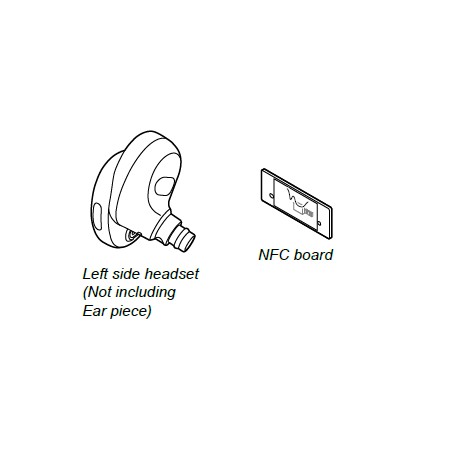 Sony WF-H800 Left Ear Unit - BLACK