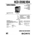Sony HCD-D590 ( HCD-XB4 / LBT-XB4 / LBT-D590 ) Service Manual