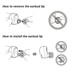 Sony Ear Bud (Black)