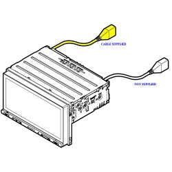 Sony USB1 Car Radio Loom for XAVAX5000