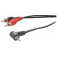 Video Camera Audio Mono/Video Cable 1.5m