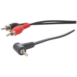 Video Camera Mono Audio / Video Cable 1.5m