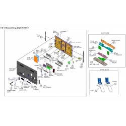 KDL70W850B Sony Television Exploded Diagram