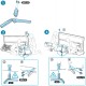 Sony TV Stand assy KD55X7500F KD65X7500F