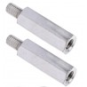 Television HEX Attachment Bolts - 2 Pack 30mm M6