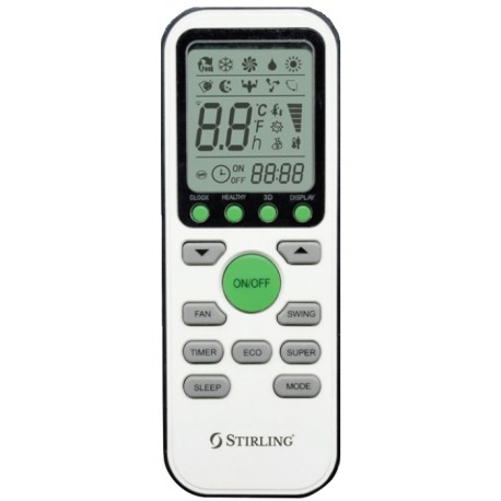 STIRLING Air Conditioner Remote for STR-18000WIFI