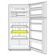 Sharp Fridge Glass Shelf