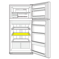 Sharp Fridge Glass Shelf