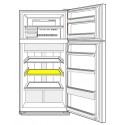 Sharp Fridge Glass Shelf