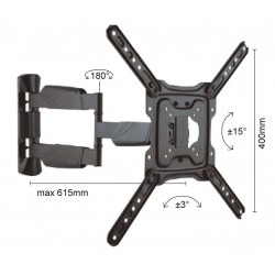 23-55 inch Universal TV Wall Bracket Full-Motion
