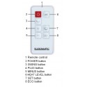 EUROMATIC Tower Heater Remote for DF-HT5313P