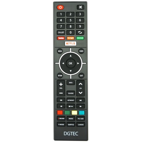 DGTEC TV Remote for DG40FHDNF