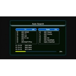 Digital Terrestrial Receiver ( Digital Box ) MPEG4,  USB Recorder & Media Player