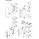 Sharp Refrigerator Exploded Diagram  SJ-F65PS-SL