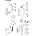 Sharp Refrigerator Exploded Diagram  SJ-F65PS-SL