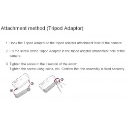 Sony Tripod Mount for HDR-AZ1
