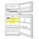 Sharp Fridge Glass Shelf