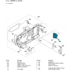 HDRFX7E Sony Camera Exploded Diagram