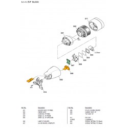 HDRFX7E Sony Camera Exploded Diagram