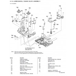 HDRFX7E Sony Camera Exploded Diagram
