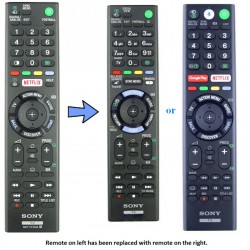 Sony TV Remote RMT-TX100A - X8000C X8300C X8500C X9000C X9100C X9300C X9400C W800C W850C SERIES