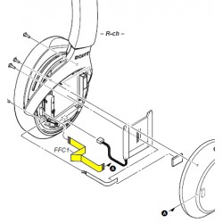 Sony WH1000XM3 Flexible Cable FFC1 22 core