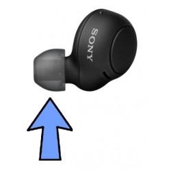 Sony Ear Bud TRANSPARENT BLACK WF-C500 WF-C700N (1 Bud)