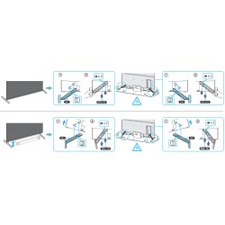 Sony Television Stand Legs for XR-85Z9J