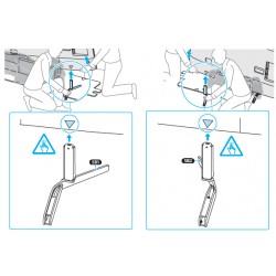 Sony Television Stand Legs for KD-85X8500G