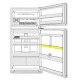 Sharp Fridge Utility Door Pocket