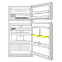 Sharp Fridge Utility Door Pocket