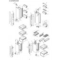 Sharp Refrigerator Exploded Diagram SJF60PC-WH/SL