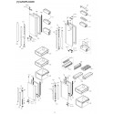 Sharp Refrigerator Exploded Diagram SJF60PS-WH/SL