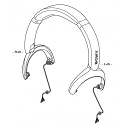 Sony Headphone Head Band for WH-XB910N